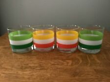 Set/4 RARE Vintage Georges Briard Signed Highball Glasses/Tumblers picture
