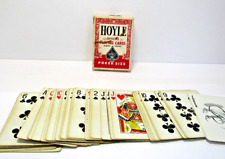 Vintage Hoyle Poker Size Red-backed Playing Cards #I picture