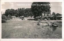 1960 RPPC Hammond,NY Camp Carol on Black Lake St. Lawrence County New York picture