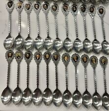 Presidential Vintage Souvenir Spoons Lot Of 42 picture