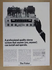 1964 Fisher 500C Stereo Receiver vintage print Ad picture