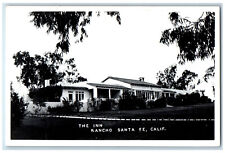 Rancho Sante Fe California CA RPPC Photo Postcard The Inn c1950's Vintage picture