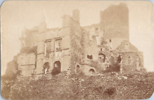 France, Auvergne, Mont-Dore, Les ruins du Château de Murol, vintage print, ca.1 picture