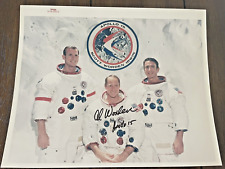 NASA red number Apollo 15 - Hand Signed by Al Worden - Kodak paper - Best Offer picture