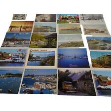 Lot 15 Vintage Postcards Camden Maine New England Pemaquid Lighthouse Portland picture