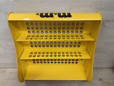 M&M Candy Retail Display Case Yellow Metal picture
