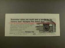 1965 Olympus Pen Camera Ad - You Could Spot a Tourist picture