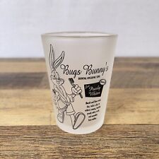 Vintage 1994 BUGS BUNNY'S Dental Hygiene Tips Glass Cup Pearly Whites Dentist picture