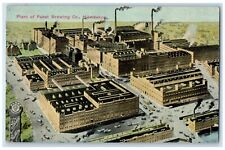 1913 Exterior Plant Pabst Brewing Co. Building Milwaukee Wisconsin WI Postcard picture