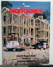 1994 Bobcat WorkSaver Compact Equipment Construction Buyers Guide picture