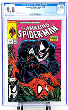 Amazing Spider-Man #316 CGC 9.8 WP Venom Black Cat McFarlane 1989 NEW CLEAR CASE picture