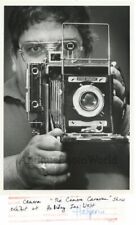 Photographer with Speed Graphic camera vintage art photo picture