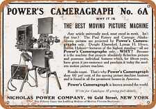 Metal Sign - 1912 Power's Cameragraph - Vintage Look Reproduction picture
