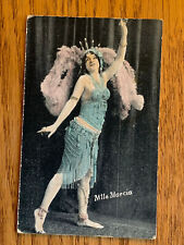 Mlle. Marcia Vaudville Actress, Pinup Burlesque, Risque Costume, ca 1910 picture