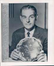 1960 Pete Newell Basketball Coach CA Sports Writers Association Vintage Photo picture