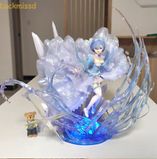 Re:Life In A Different World From Zero Rem Crystal Dress Ver. W/ Led PVC Figure picture