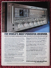 1977 MARANTZ Model 2500 Stereo Receiver Print Ad ~ The World's Most Powerful picture