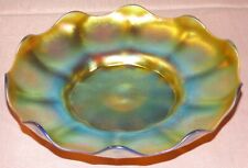 Antique Louis Comfort L.C. Tiffany Favrile Glass Under Plate 6 3/8