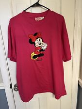 Vintage Disney Minnie Mouse Pink T-shirt Large / XL picture