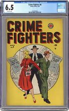 Crime Fighters #6 CGC 6.5 1949 0347403005 picture