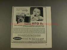 1956 Voigtlander Vito IIa Camera Ad - Best Pics in Town picture