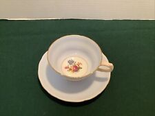 Spode Copeland's English Fine Bone China Tea Cup and Saucer Set Floral picture