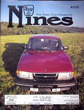 NINES SAAB CLUB MAGAZINE, ISSUE #235 PUBLISHED JULY 1997 picture