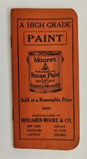 vintage BENJAMIN MOORE PAINT advertising NOTEBOOK nos  picture