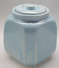 Vintage Shawnee Pottery Blue Cookie Jar USA picture