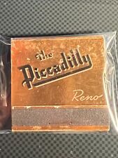 30 STRIKE MATCHBOOK - THE PICCADILLY RESTAURANT - RENO, NV - UNSTRUCK picture