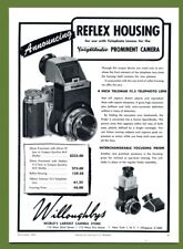 Voightlander Reflex Housing for Prominent vintage 1953 Print Ad Willoughbys picture