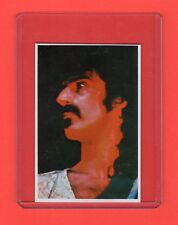 1972 Frank Zappa  Sound 72 Daily Express  Very rare  nrmnt Rookie RC Card. picture