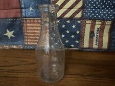 1940s 3 Cent Store Milk Bottle Glass  picture