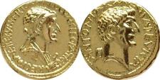 Cleopatra and Marc Antony, A Famous Romance, Roman REPLICA REPRODUCTION COIN GP picture