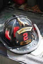 fire helmet cairns bros chicago liner missing wall hanger picture