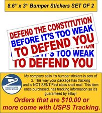 Defend the Constitution Before Too Weak to defend you 8.6