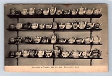 Stockbridge MA-Massachusetts, Collection Teapots, Red Lion Inn Vintage Postcard picture