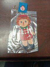 Vintage Raggedy Andy Paper Cardboard Christmas Ornament -No Ann - Unique picture