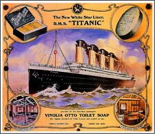 1912 Titanic #2 White Star Ocean Liner Art Travel Advertisement Poster Print picture