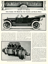 1912 Original Article: Thos Jeffery Announces 1913 Cross Country Model. 5 Bodies picture