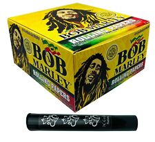 Bob Marley King Size Rolling Papers Box of 50 & Child Resistant Pocket Protector picture