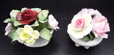 2 VTG Porcelain Flower Bouquets Aynsely & Aristocrat EXC picture