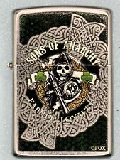 2017 Sons Of Anarchy Family Loyalty Chrome Zippo Lighter NEW Never Struck SOA picture