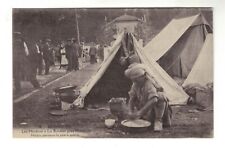 AM2284 - WW1 - BRITISH INDIAN SIKH FIGHTERS, CAMP IN MARSEILLE making pancakes picture