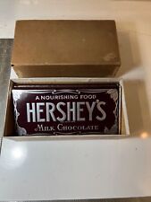 Rare 1928-1935 Hershey Milk Chocolate Dummy Display Bars in Original Box Nice picture