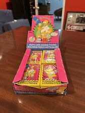 (1) 1990 Topps The Simpsons Wax Pack SEALED Nice picture