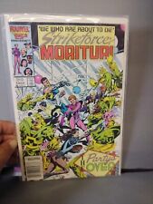 Strikeforce: Morituri #4 Mar. 1987 Marvel Comics Bagged And Boarded picture