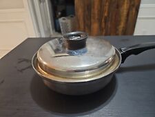 Vintage Inkor 5 Ply 8 Inch Skillet Pan Multicore With Original Lid picture