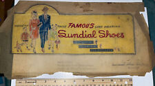 Vintage 1947 Outdoor Advertising Sample for Sundial Shoes - Ad Mockup picture