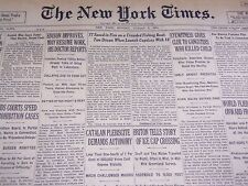 1931 AUG 3 NEW YORK TIMES - EDISON IMPROVES MAY RESUME WORK - NT 2230 picture